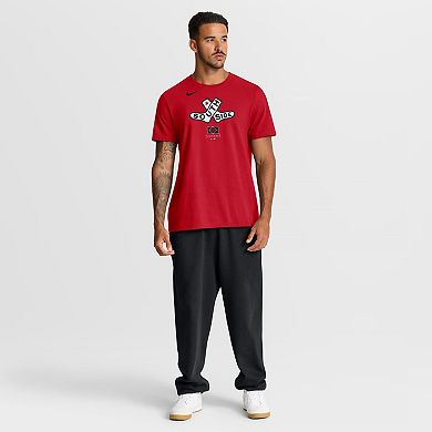 Men's Nike Red Chicago White Sox City Connect Large Logo T-Shirt