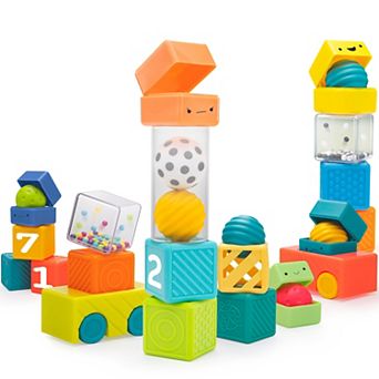 Sassy Baby Busy Builder Activity Blocks Set