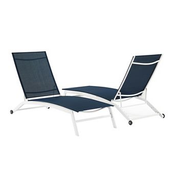 Crosley Weaver 2 pc Outdoor Chaise Lounge Set