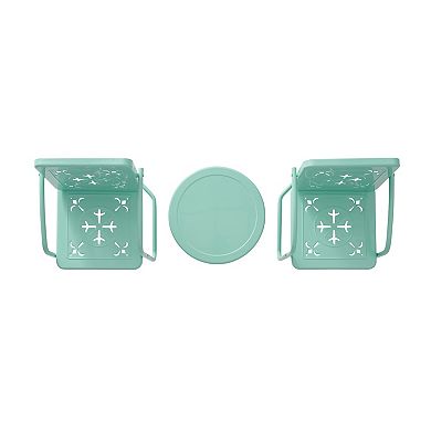 Crosley Azalea 3-Piece Retro Outdoor Chair Set