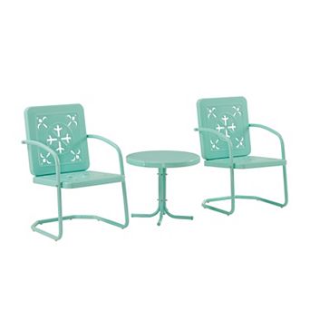 Crosley Azalea 3 pc Retro Outdoor Chair Set