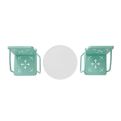 Crosley Azalea 3-Piece Retro Outdoor Bistro Set
