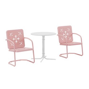 Crosley Azalea 3 pc Retro Outdoor Bistro Set