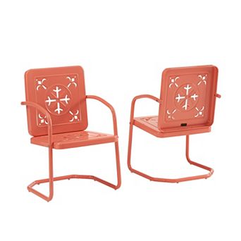 Crosley Azalea 2 pc Retro Outdoor Patio Chair Set