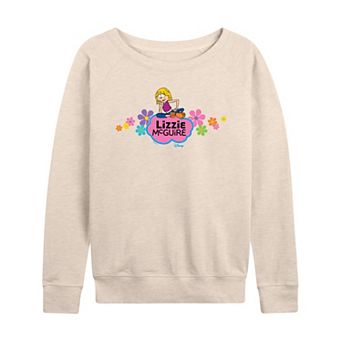 Women's Lizzie McGuire Flower Logo French Terry Long Sleeve Tee