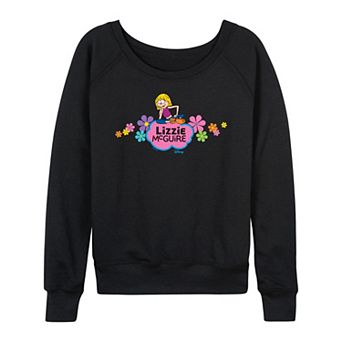 Women's Lizzie McGuire Flower Logo French Terry Long Sleeve Tee