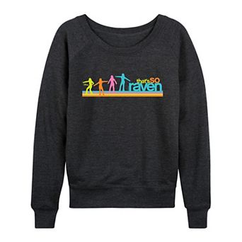 Women's Disney's That's So Raven Logo French Terry Long Sleeve Tee