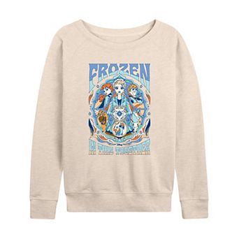 Women's Disney's Frozen In This Together Vintage French Terry Long Sleeve Tee