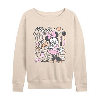 Women's Disney's Minnie Mouse French Terry Long Sleeve Tee