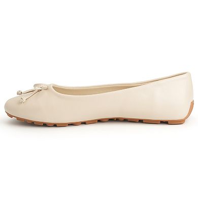 New York & Company® Frankie Women's Slip-On Bow Accent Flats