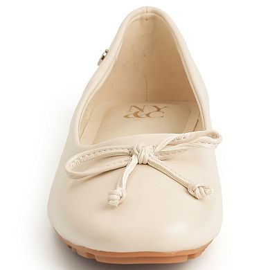 New York & Company® Frankie Women's Slip-On Bow Accent Flats
