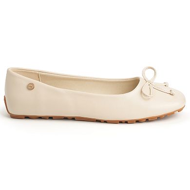New York & Company® Frankie Women's Slip-On Bow Accent Flats