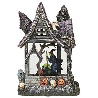 Roman Lighted Swirl Haunted House Table Decor