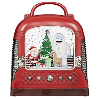 Roman Lighted Musical Rudolph Radio Table Decor
