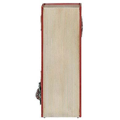 Roman Lighted Swirl Book with Santa Table Decor