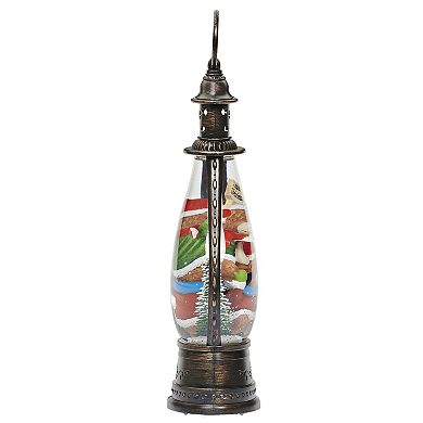 Roman Lighted Stacked Cow Mooey Lantern Outdoor Decor