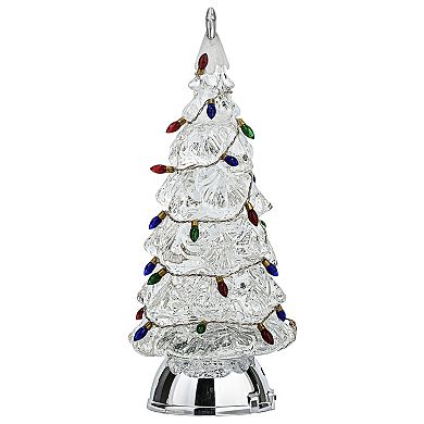 Roman 12.5-inch Lighted Tree With Lighted Bulbs Table Decor