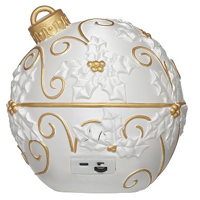 Roman Lighted Musical Ornament & Carolers Table Decor