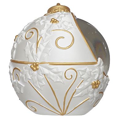 Roman Lighted Musical Ornament & Carolers Table Decor