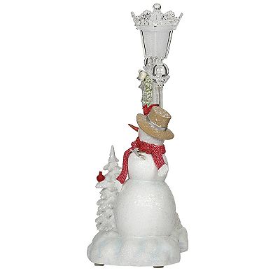 Roman Lighted Musical Lamp Post Table Decor