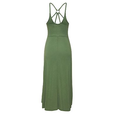 Lascana Women's Strap Detail High Low Dress