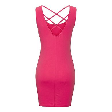 Lascana Women's Strappy Back Dress