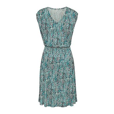 Lascana Women's Smocked Waist Dress