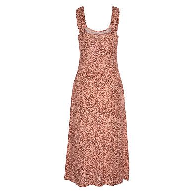 Lascana Women's Smocked Strap Dress