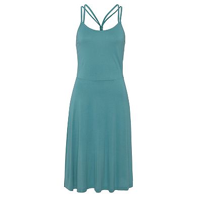 Lascana Women's Strappy Back Detail Dress
