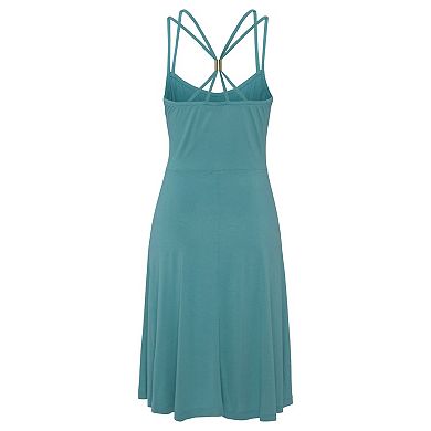 Lascana Women's Strappy Back Detail Dress