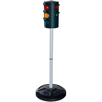 AquaPlay Traffic Stoplight Light-Up Road Safety Toy 28-Inch Stand