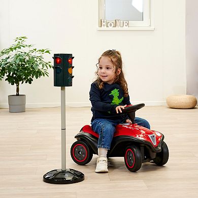 AquaPlay Traffic Stoplight Light-Up Road Safety Toy 28-Inch Stand