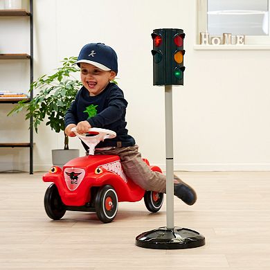 AquaPlay Traffic Stoplight Light-Up Road Safety Toy 28-Inch Stand