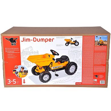 AquaPlay BIG Jim Dumper Ride-On Tractor Toy Vehicle