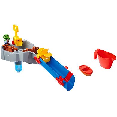 AquaPlay Sploshy Mountain Water Play Set With Toy Boat & Frog Figurine