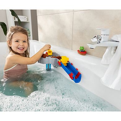 AquaPlay Sploshy Mountain Water Play Set With Toy Boat & Frog Figurine