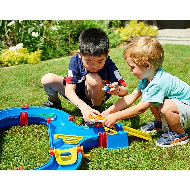 AquaPlay ContainerPort Waterway Playset With Toy Boat & 2 Animal Figures