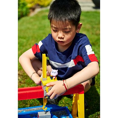 AquaPlay ContainerPort Waterway Playset With Toy Boat & 2 Animal Figures