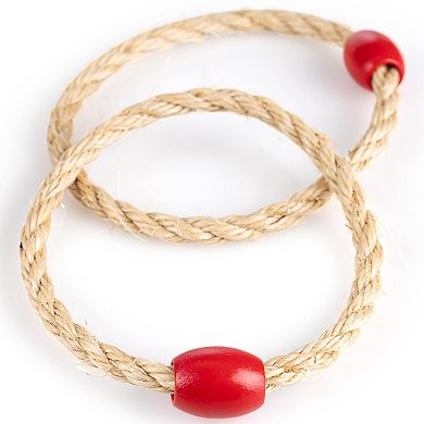 Wilton Bradley Ring Toss Game Indoor-Outdoor Wood Play Set