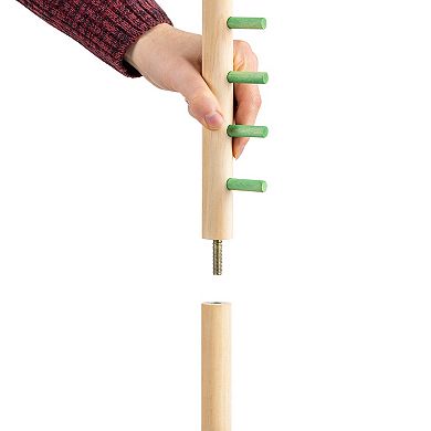 Wilton Bradley Limbo Game Wood Set Outdoor Activity & Travel Bag