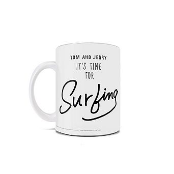 Tom and Jerry (Surfing) 11 oz Ceramic Mug WMUG1451