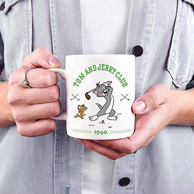 Tom and Jerry (Golfing) 11 oz Ceramic Mug WMUG1452
