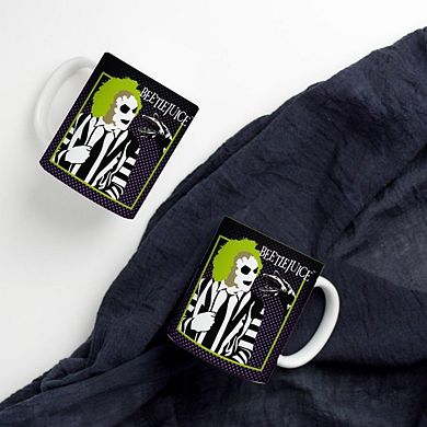 Beetlejuice (Dots) 11 Oz Ceramic Mug WMUG1377