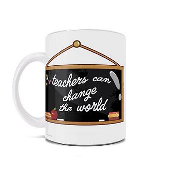 Careers Collection (Teachers Can Change The World) 11 oz Ceramic Mug WMUG1368