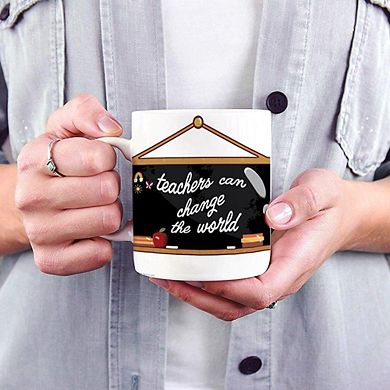 Careers Collection (Teachers Can Change The World) 11 oz Ceramic Mug WMUG1368