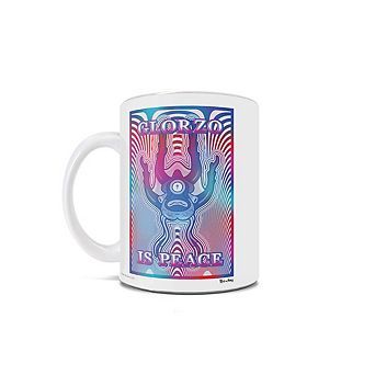 Rick and Morty (Glorzo is Peace) 11 oz Ceramic Mug WMUG1317