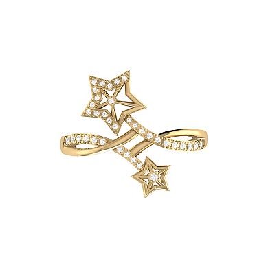 Stars Entwined Diamond Ring