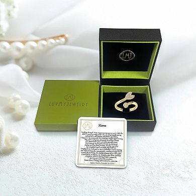 Pac Man Chase Diamond Open Ring