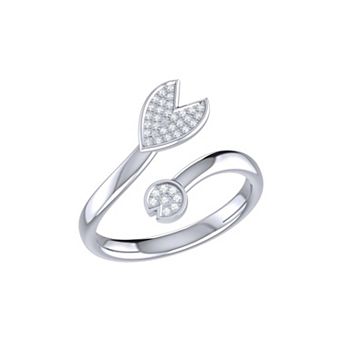Pac Man Chase Diamond Open Ring