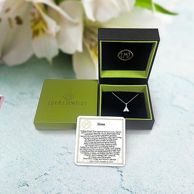 Skyscraper Triangle Diamond Chain Pendant